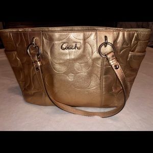 Gold Coach Purse
